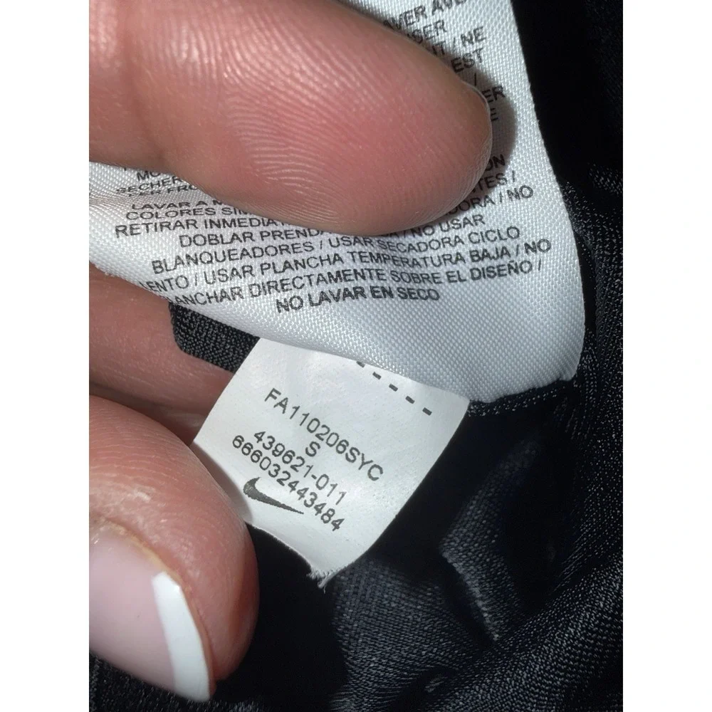 Nike VTG Y2K Small‎ The Athletic Dept Mesh Side Snap Pants Drawstring Wide Leg
